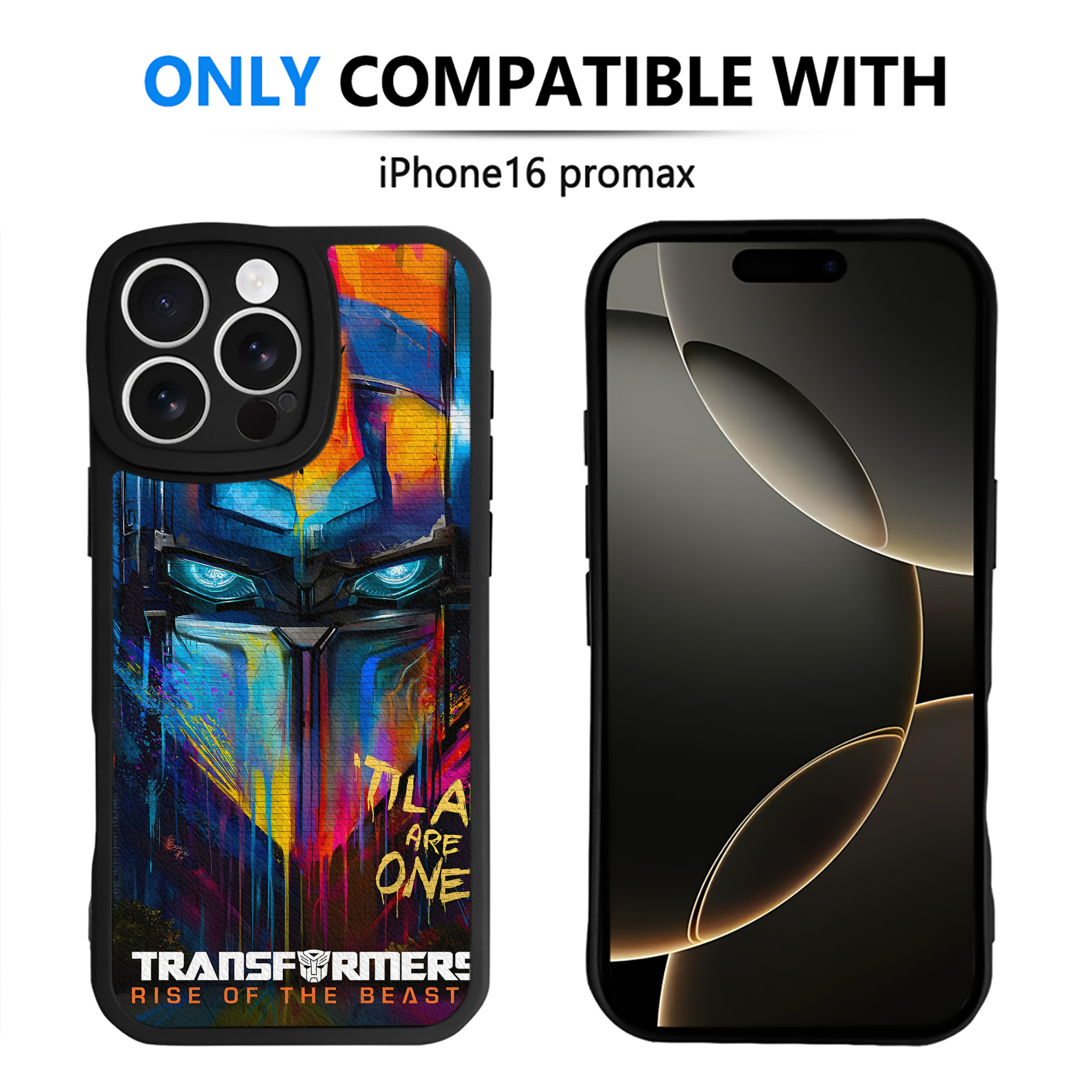（画像用） Transformers トランスフォーマー 【iPhone 16シリーズ対応】シリコンスマホケース（レザー調） 材質：シリコン